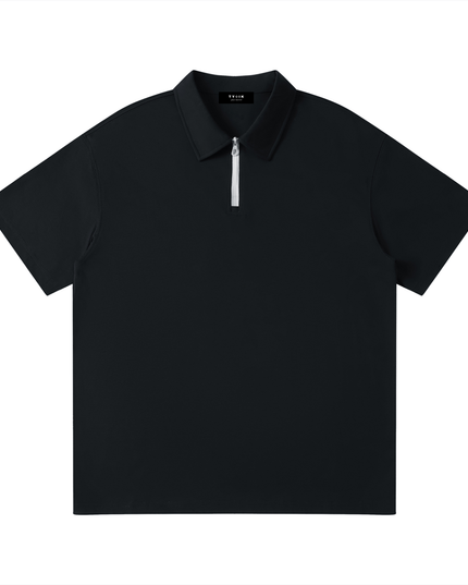 JUSTWATCH Clubhouse Zip Polo