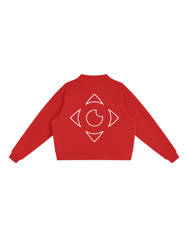 JUSTWATCH OFFCOURT Fleece Mock Neck V2