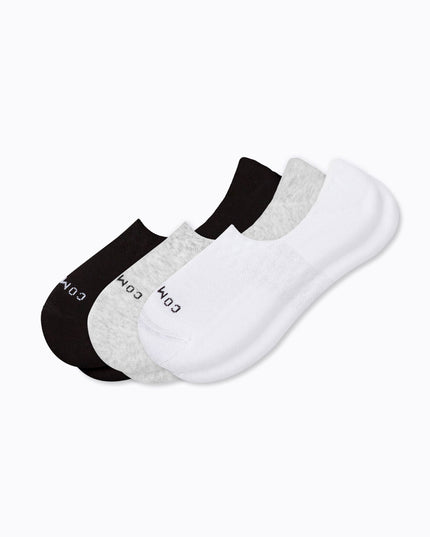 Combed Cotton No Show Socks – 3 Pack