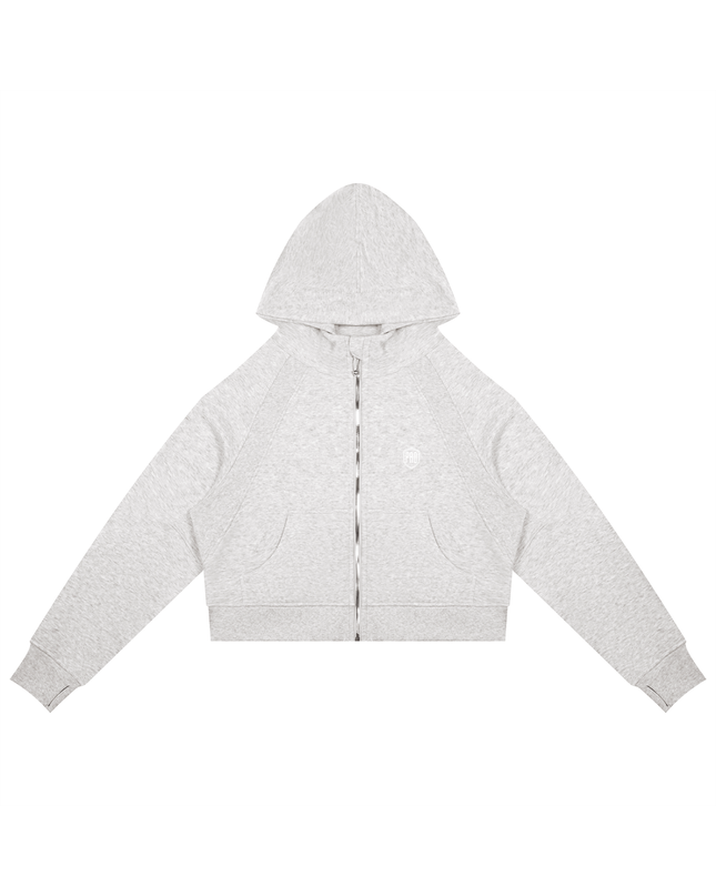P.R.O. x JUSTWATCH ARC Cropped Zip Hoodie