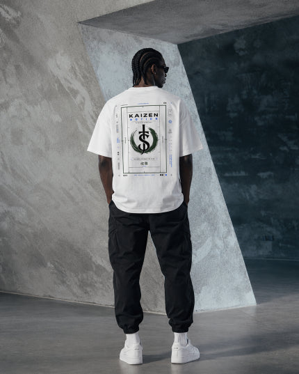 JUSTWATCH x Jelani KAIZEN Motion Heavyweight Graphic Tee