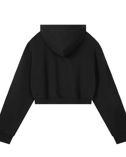 JUSTWATCH PACE Boxy Crop Zip Hoodie