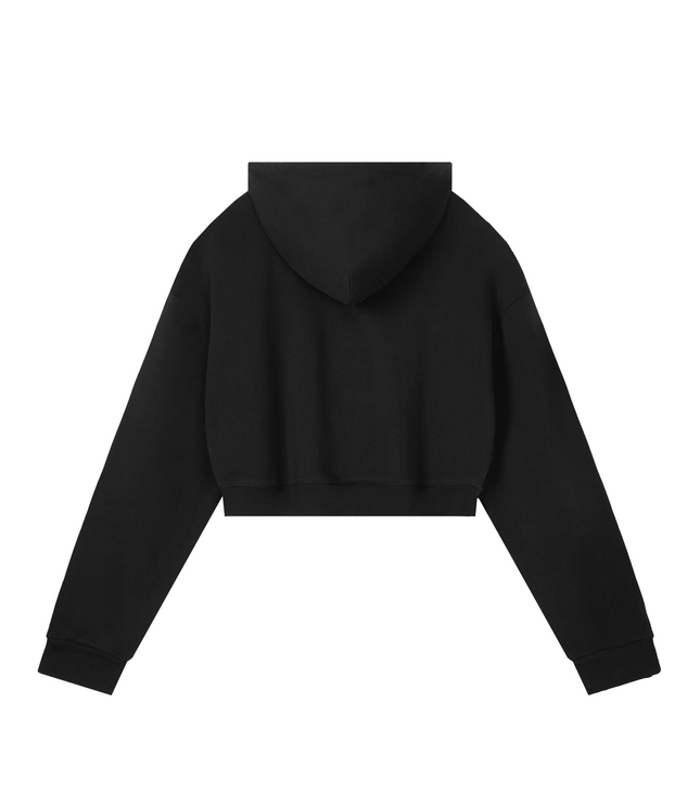 JUSTWATCH PACE Boxy Crop Zip Hoodie