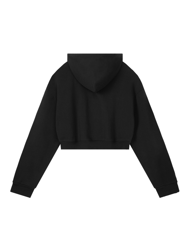 JUSTWATCH PACE Boxy Crop Zip Hoodie