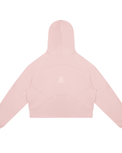 JUSTWATCH ARC Cropped Zip Hoodie