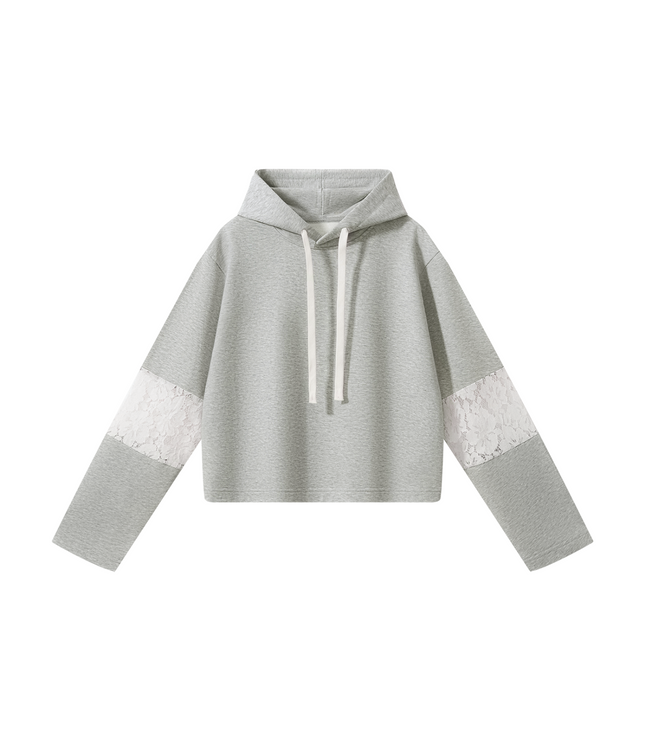 JUSTWATCH Atelier Crop Hoodie