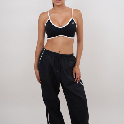 I Accept Change with Grace Black Versatile Relaxed Fit Pant