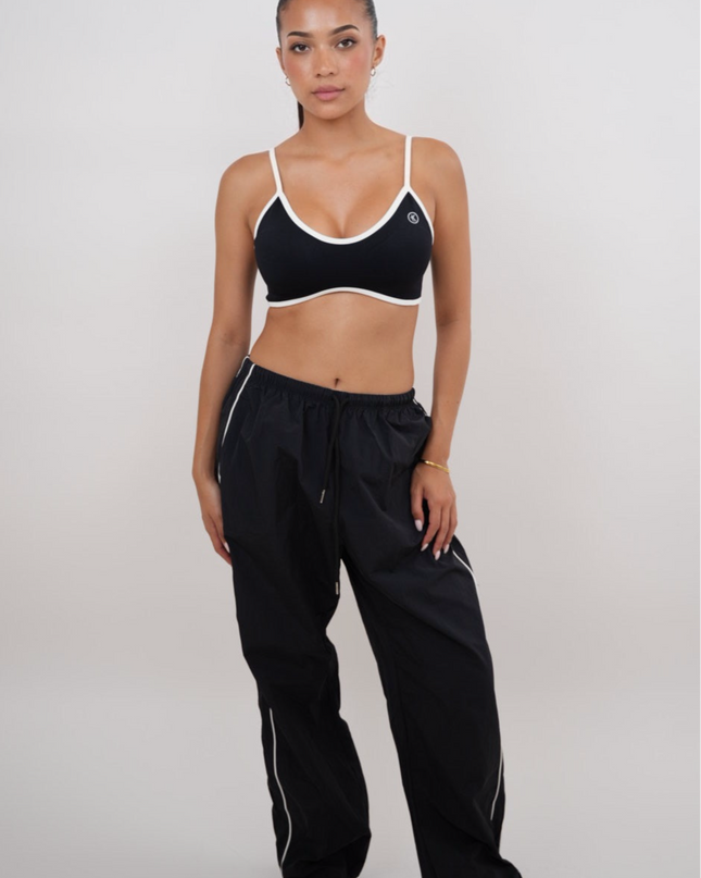 I Accept Change with Grace Black Versatile Relaxed Fit Pant