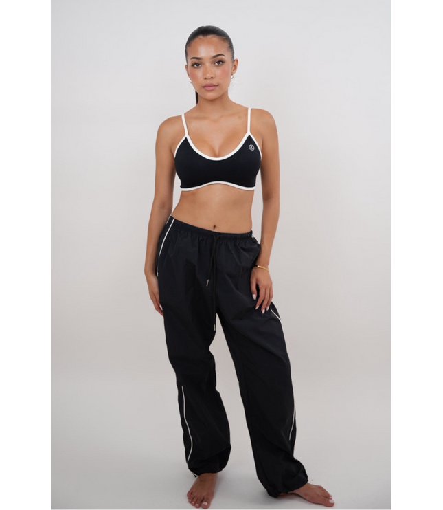 I Accept Change with Grace Black Versatile Relaxed Fit Pant