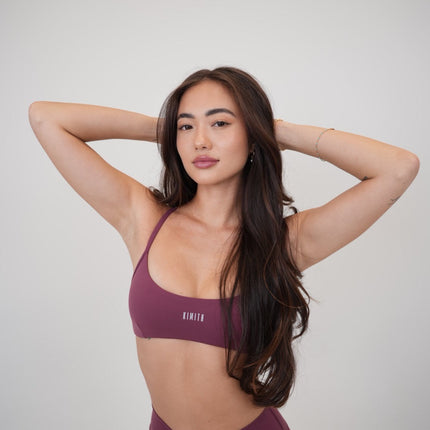 My Time Is Divine Plum Sculpt V-Waist Legging