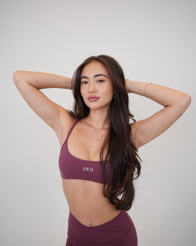 My Time Is Divine Plum Sculpt V-Waist Legging