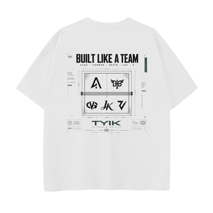 Drop Shoulder Cotton T-Shirt