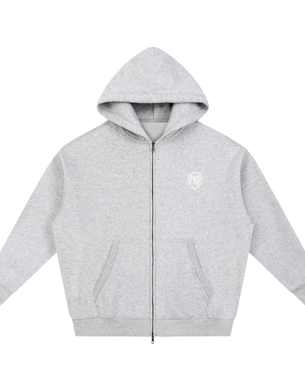 TYIK x P.R.O. Dual-Zip Boxy Fleece Hoodie