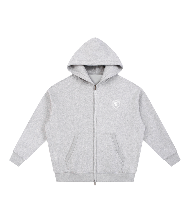 TYIK x P.R.O. Dual-Zip Boxy Fleece Hoodie
