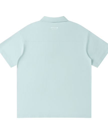 JUSTWATCH Clubhouse Zip Polo