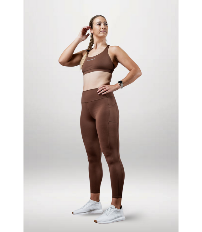 Women's SOHO Full Length High Waist Leggings (City Mocha)