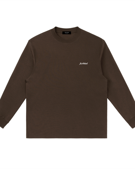 JUSTWATCH BASELINE Heavyweight Long Sleeve Tee