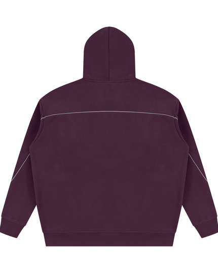 JUSTWATCH TRACE Oversized Piping Hoodie