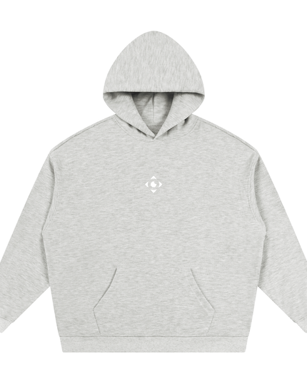 JUSTWATCH Waffle Boxy Hoodie