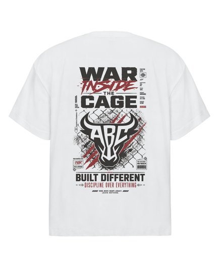 JUSTWATCH x Bull Graphic Tee — War Inside the Cage