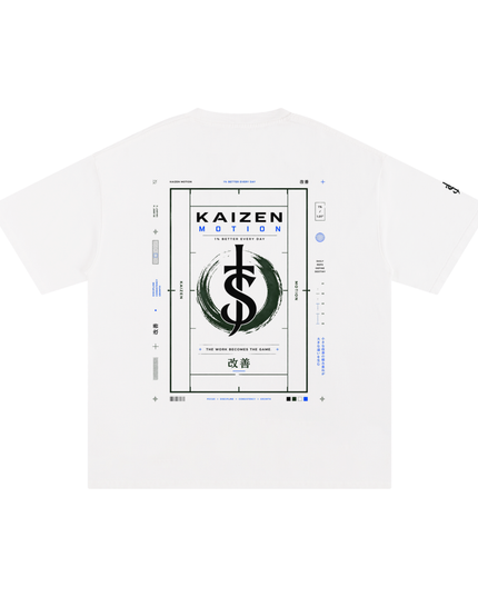JUSTWATCH x Jelani KAIZEN Motion Heavyweight Graphic Tee