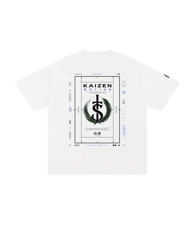 JUSTWATCH x Jelani KAIZEN Motion Heavyweight Graphic Tee