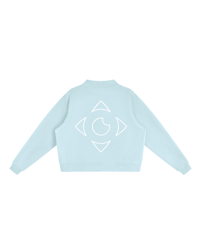 JUSTWATCH OFFCOURT Fleece Mock Neck V2