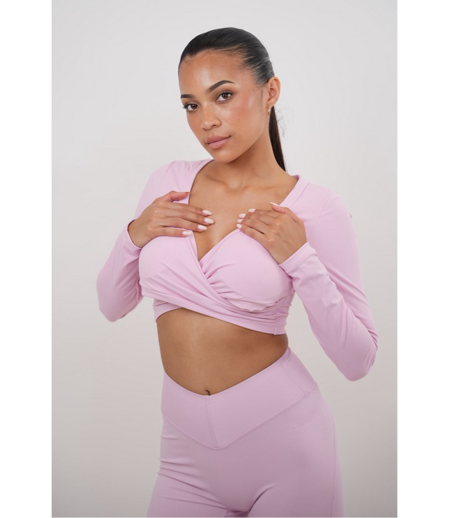 I Am Present Pink Elegant Top