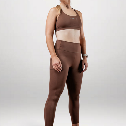 Women's SOHO Full Length High Waist Leggings (City Mocha)