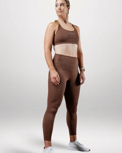 Women's SOHO Full Length High Waist Leggings (City Mocha)