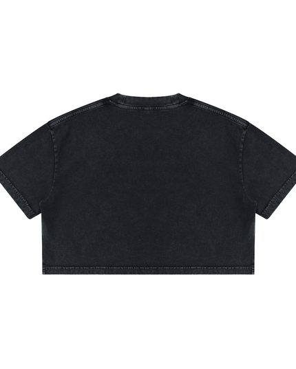 Chiu x JUSTWATCH Heavyweight Ladies Mineral Crop Tee