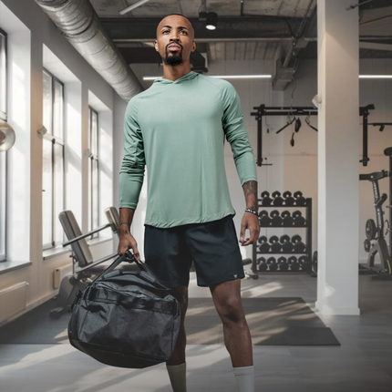 Men's Terra Recovery Element Hoodie Shirt (Low Light Olive)