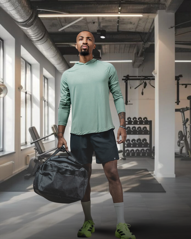 Men's Terra Recovery Element Hoodie Shirt (Low Light Olive)