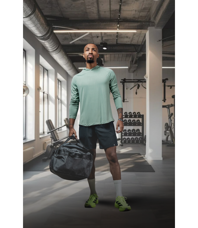 Men's Terra Recovery Element Hoodie Shirt (Low Light Olive)