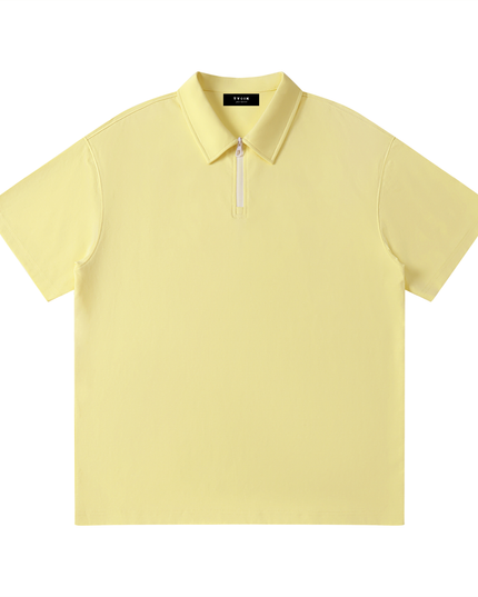 JUSTWATCH Clubhouse Zip Polo