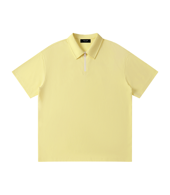 JUSTWATCH Clubhouse Zip Polo