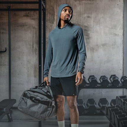 Men's Terra Recovery Element Hoodie Shirt (Ash Gray)