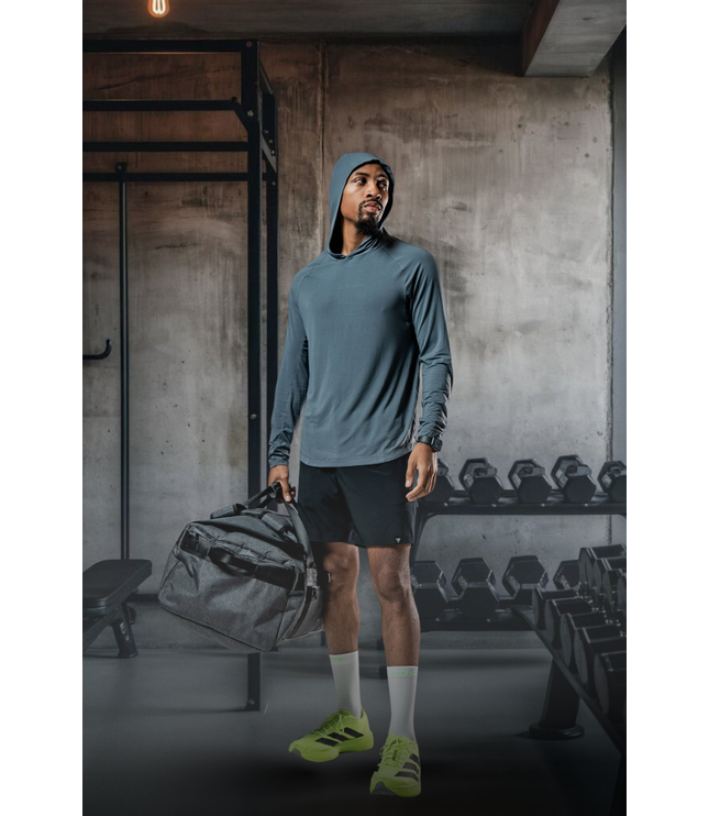 Men's Terra Recovery Element Hoodie Shirt (Ash Gray)