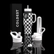 Black and White Checkers Ultra / 46oz