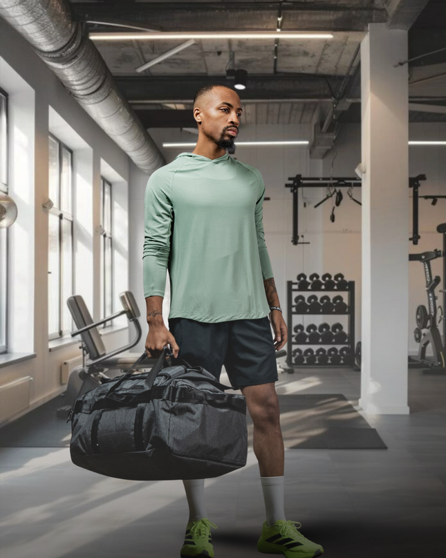 Men's Terra Recovery Element Hoodie Shirt (Low Light Olive)