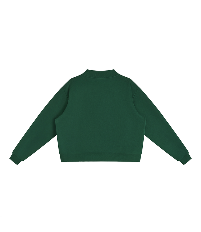 JUSTWATCH Women’s Oversized Fleece Mock Neck