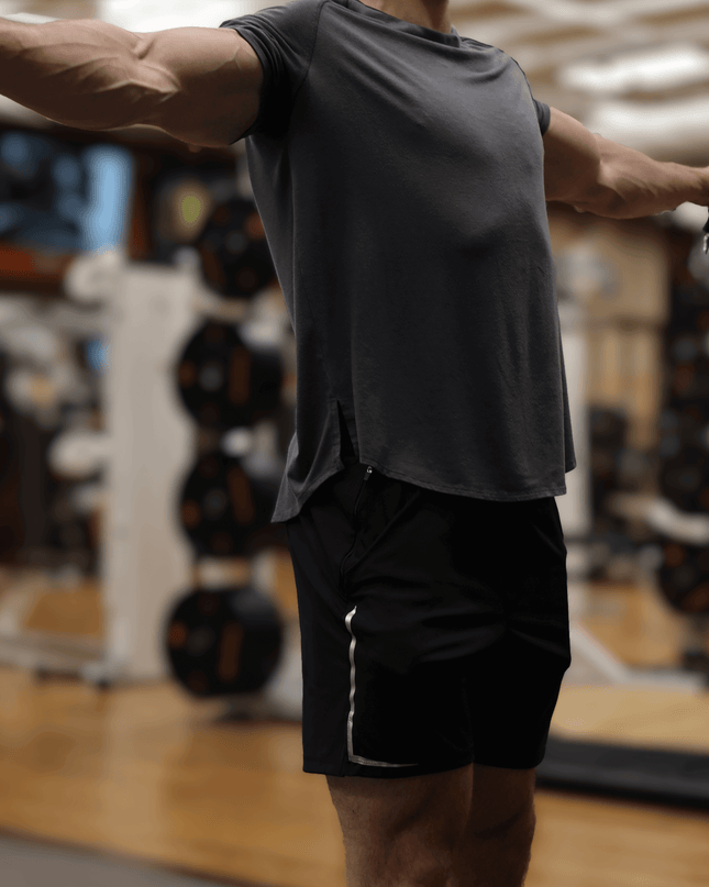 Dominate Training Shorts - Stone