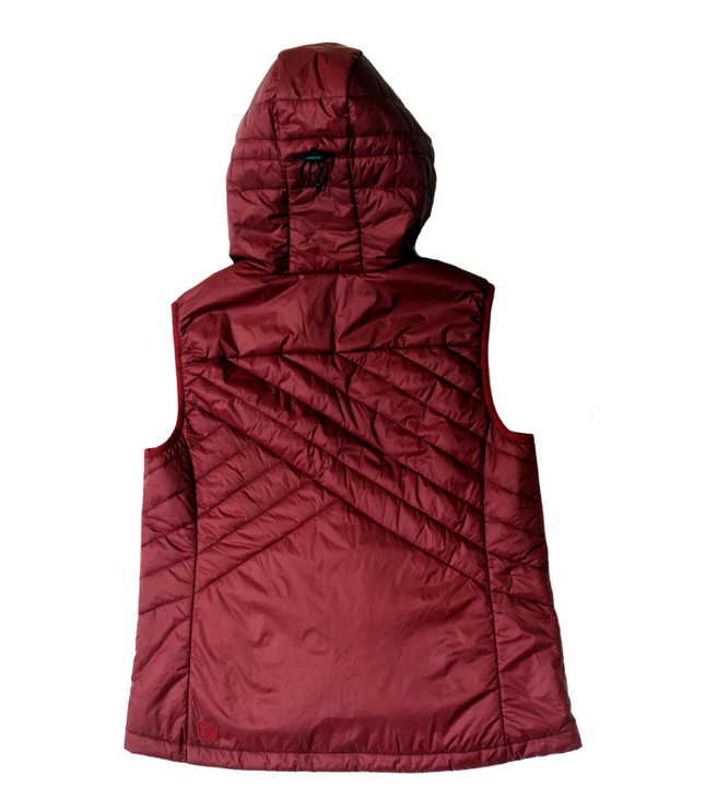 Powerstripe Eco-Friendly Down Hooded Vest