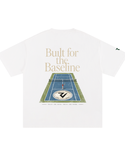 JUSTWATCH x Z Built for the Baseline Heavyweight Graphic Tee