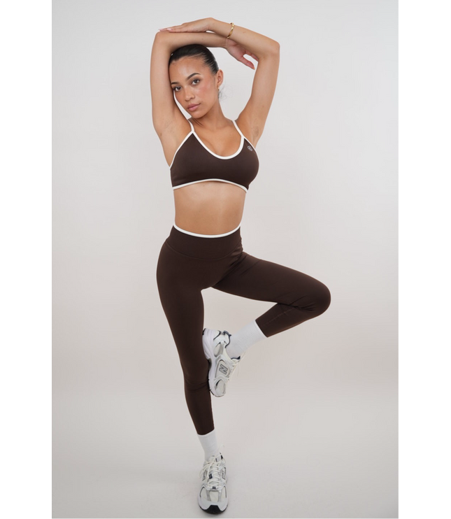 Passion is Power Brown Legging