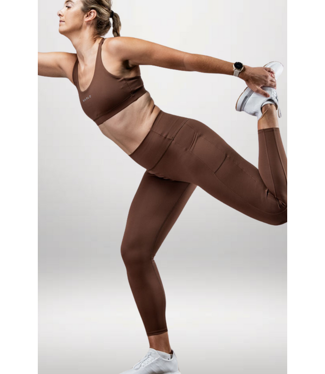 Women's SOHO Full Length High Waist Leggings (City Mocha)