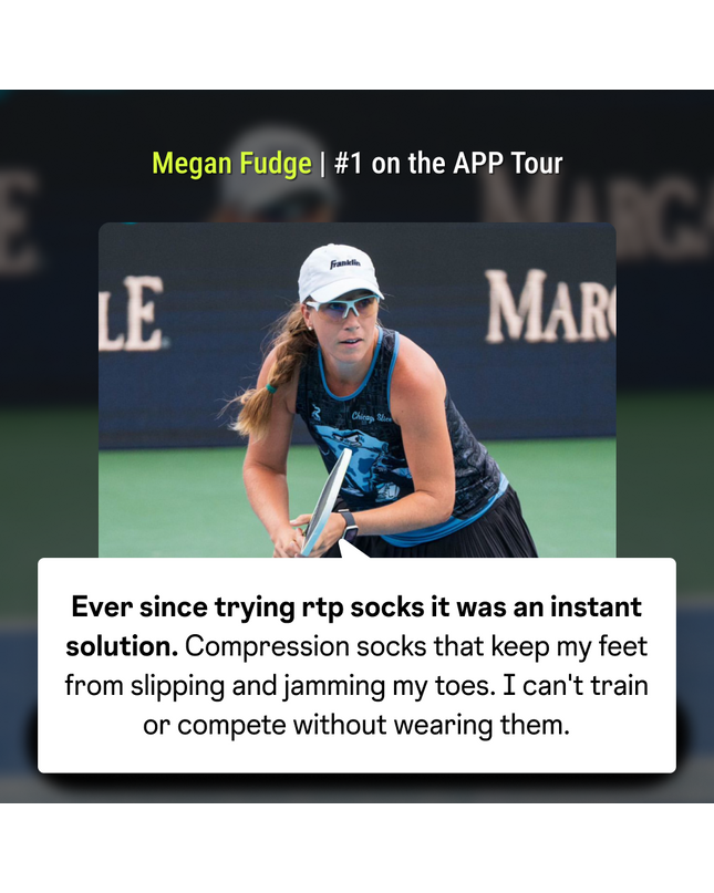 Ankle Anti-Slip Tennis Socks - 1 Pair