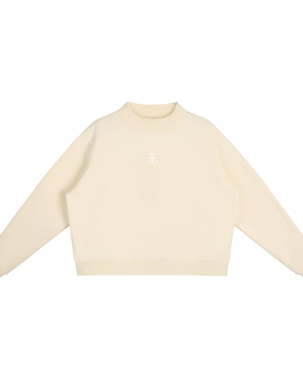 JUSTWATCH Women’s Oversized Fleece Mock Neck