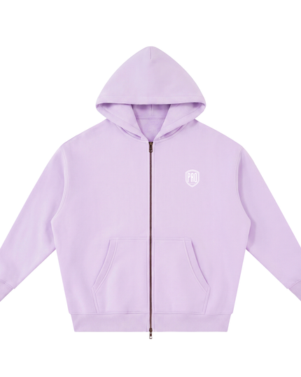 TYIK x P.R.O. Dual-Zip Boxy Fleece Hoodie