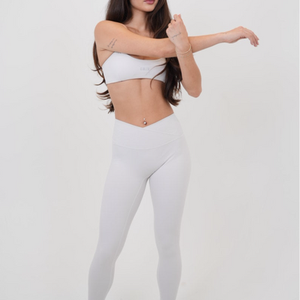 My Time Is Divine Lime White Sculpt V-Waist Legging
